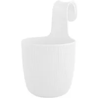 Engelland Blumentopf Blumentopf zum Hängen (Vorteils-Set, 1 St., Fassungsvermögen 2,3 Liter), UV-Beständig, Frostbeständig, Drainagesystem, ideal für Geländer/Zäune