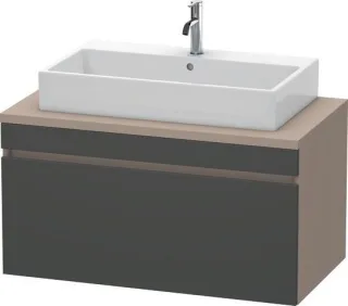 Duravit DuraStyle Konsolenwaschtischunterbau wandhängend Graphit & Basalt Matt 1000x548x512 mm - DS5 DS531404943