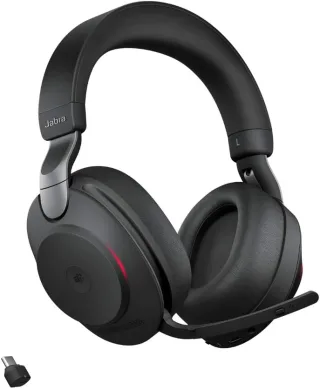 Jabra Evolve2 85 [USB-C MS mit Ladestation] schwarz