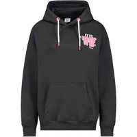 SUBLEVEL Hoodie mit It Is What It Is-Print und Tasche Sweat it Is What It Is