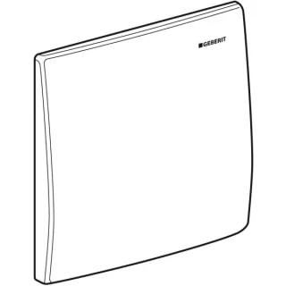 Geberit Abdeckplatte 16x16cm zu UR-Strg., 243853FW1 243853FW1