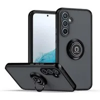 SmartUP Smartphone-Hülle für Samsung Galaxy A25 5G Schutzhülle Ringhalter Handyhülle Slim Case, Ringhalter, Standfunktion
