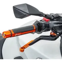 Zaddox Lenkervorbau Lenkergriffe Motorrad # orange DK937