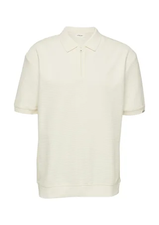 s.Oliver - Polo-Shirt creme - Gr. - XL