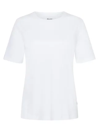 MAERZ Muenchen - T-Shirt Rundhals 1/2 Arm pure white