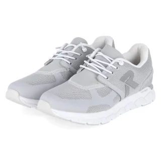 Rieker Low Sneaker - Gr. 36 - Grau - Textil & Synthetik
