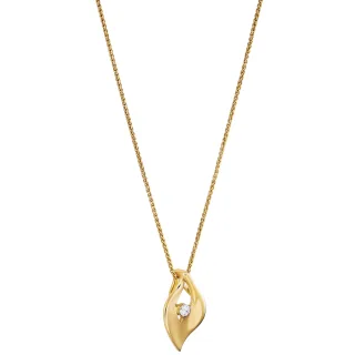 Orphelia 'Milan' Damenkette aus 925 Sterlingsilber mit Anhänger - Gold ZH-7519/G