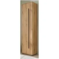 Furn.Design Schuhschrank Design-D (Flur- und Mehrzweckschrank in Evoke Eiche, 50 x 200 cm) mit viel Stauraum