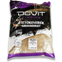 DOVIT FISHING Kunstköder 3kg Grundfutter Honig - Karpfenfutter Lockfutter Angelfutter Feeder, Für Karpfen, Brassen, Schleien, Rotaugen, Karausche, Graskarpfen