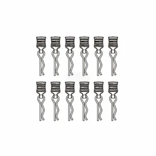 MJX 14210 M001 RC Car Body Shell Pins Parts 12pcs/set