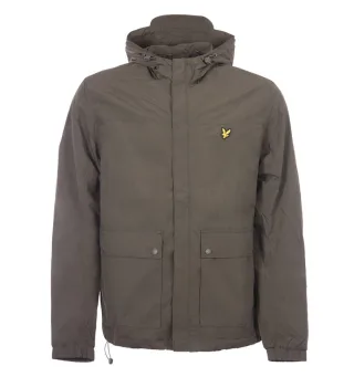 Veste capuche poche Lyle And Scott Pour Homme en Vert