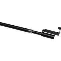 GARDINIA Scheibenstange Spannvitrage, Ø 9 mm, 1-läufig, ausziehbar, ohne Bohren, geklemmt, Metall, Serie Spannvitrage Ø 7/9 mm