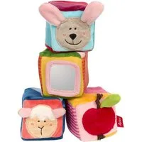 Sigikid Greifspielzeug Aktiv-Würfel-Set, 7 senses (4-tlg)