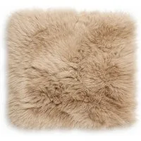Provellus Sitzkissen Vegane Sitzauflage 40x40 cm Felloptik weich & waschbar