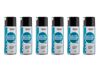 TESLANOL 26018 Elektro-Mechanik-Reinigerspray, 400 ml, 6 Stück