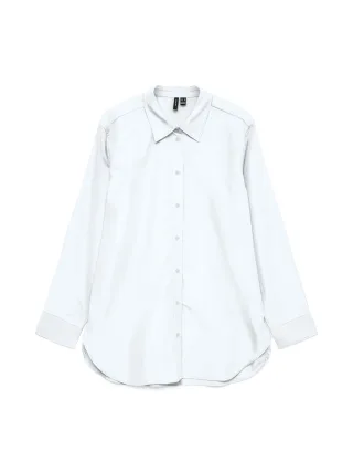 VERO MODA - VMELINA LS SHIRT WVN NOOS Bright White - Gr. - S