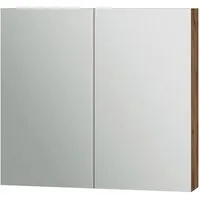 Vicco Badezimmerspiegelschrank Lotta, Eiche, 79.7 x 73.2 cm mit 2 Türen (1-St)