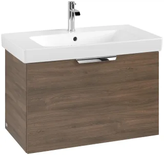 Villeroy & Boch Set LineUp 800mm mit Spiegel Arizona Oak S00803VHR1