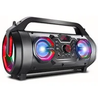 Audiocore AC875 Bluetooth-Lautsprecher (30 W, Mikrofon-Aufnahme Bazooka Tragbarer Bluetooth-Lautsprecher Boombox)