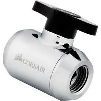 XF Ball Valve, Ventil chrom, kompatibel mit CORSAIR XF Fittings