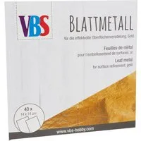 VBS XXL Blattmetall, 14 cm x 14 cm, 40 Blatt