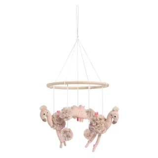 Fehn Holz-Mobile Flamingo