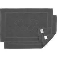 BANANALU Badetücher Badvorleger Badematte 700g/m2 50x70 cm Duschvorleger Duschmatte, Baumwolle (2-St)