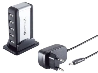 S-IMPULS USB 2.0 Hub 7fach m. Netzteil