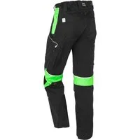 Kübler Arbeitshose Workwear Arbeitshose Herren Pulse Action schwarz/grün