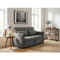 OTTO home Schlafsofa STEFFO, 159 cm, 2-Sitzer, mit verstellbarer Rückenlehne, Klappmechanismus, Feinstruktur-Bezug, natürliche Farben