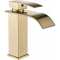 Faizee Home Badarmatur Badarmatur Wasserfall Waschtischarmatur Badarmatur Wasserhahn