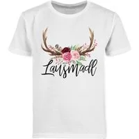 Shirtracer T-Shirt Lausmadl Hirschgeweih I (1-tlg) Mode für Oktoberfest Kinder Outfit