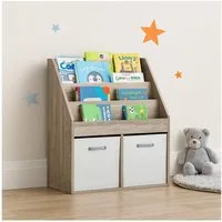 HTI-Living Kinderregal Kinderregal Aufbewahrungsregal mit 5 Fächern, Stück 1-tlg., Organizer für Bücher und Spielzeug