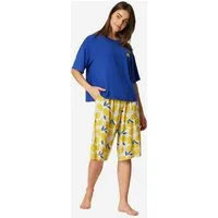 Schiesser Pyjama Casual Fashion (2 tlg) Schlafanzug, Pyjama Set, Nachtwäsche