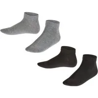 FALKE Sneakersocken Happy 2-Pack Sneakersocken (2-Paar) Set aus 2 Paar Baumwollsneakern