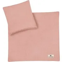 Julius Zöllner Kinderbettwäsche Baby- und Kinderbettwäsche aus 100% Musselin, Musselin, 2 teilig, erhältlich in den Größen 80x80+35x40cm und 100x135+40x60cm