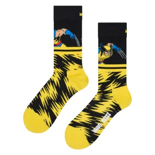 Herren Wolverine Socken | Marvel X-Men Superhelden Socken | Geschenkidee