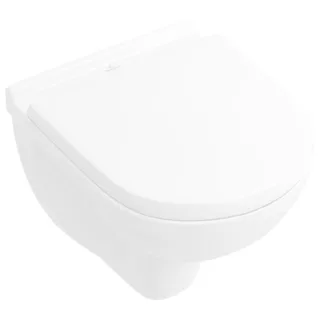 Villeroy & Boch O.Novo Wand Tiefspül WC 5688H101 compact, weiss, mit WC-Sitz