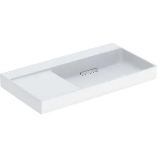 Geberit ONE Waschtisch 90x48,4cm, Abgang horizontal, Ablage links 505044001