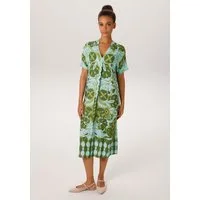 Aniston CASUAL Sommerkleid mit extravagantem, grafischen Druck