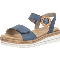 Remonte Keilsandalette Sommerschuh, Riemchensandale mit praktischen Klettverschlüssen