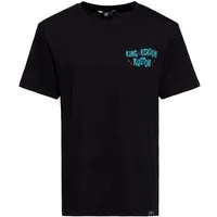 KingKerosin Print-Shirt Fuck It! (1-tlg) mit doppelseitigem Print