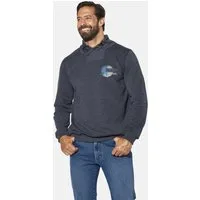 Jan Vanderstorm Sweatshirt ROLFBORG mit Melange-Effekt