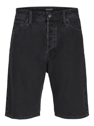 JACK&JONES - JJIALEX JJCLASSIC SHORTS AM 300 SN Black Denim - Gr. - XXL