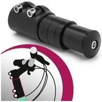 Mobilefox Fahrradlenker Fahrrad Alu Lenker Erhöhung 120mm Bike Lenkergabel Vorbau