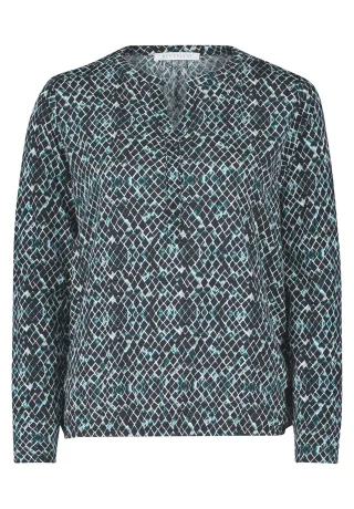 Betty & Co - Casual-Shirt mint/black - Gr. - S
