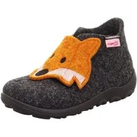 Superfit HAPPY OCTI, WMS: mittel Hausschuh Babyschuh mit Klettverschluss, Größenschablone zum Download