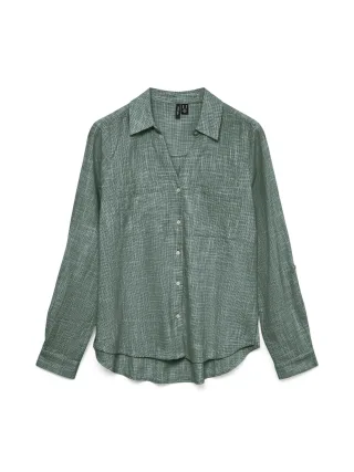 VERO MODA - VMTHILDE LS SHIRT WVN NOOS - Gr. - XS