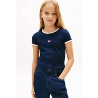 Tommy Hilfiger T-Shirt Kinder bis 16 Jahre, mit Rundhalsausschnitt