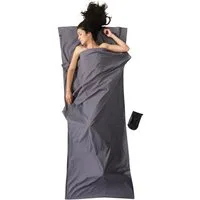 Cocoon Hüttenschlafsack COCOON TravelSheet Baumwolle Leicht-Reiseschlafsack elephant grey